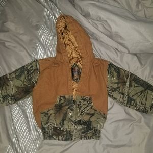 Boys Outdoor Habitat Camoflauge jacket 3T